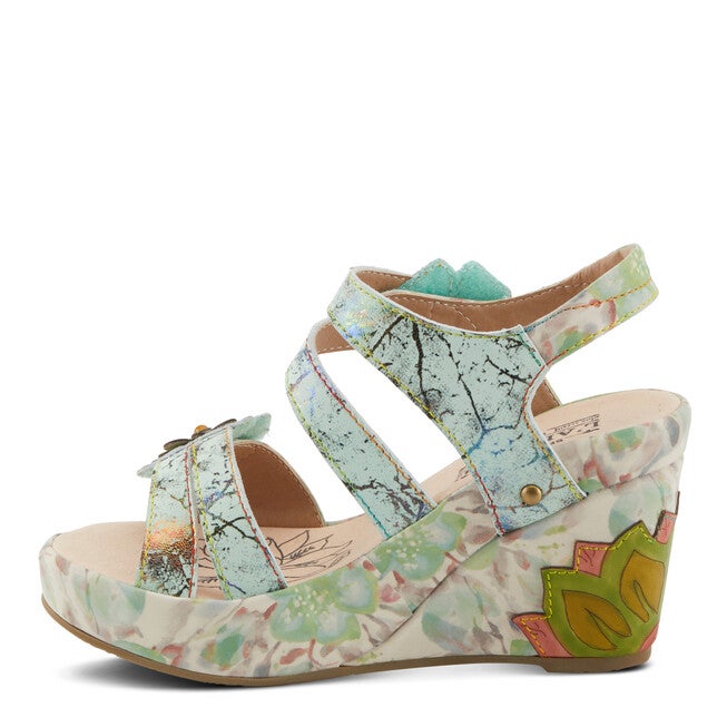 Karnitsky Sandal, MINT GREEN MULTI, alternate image number null