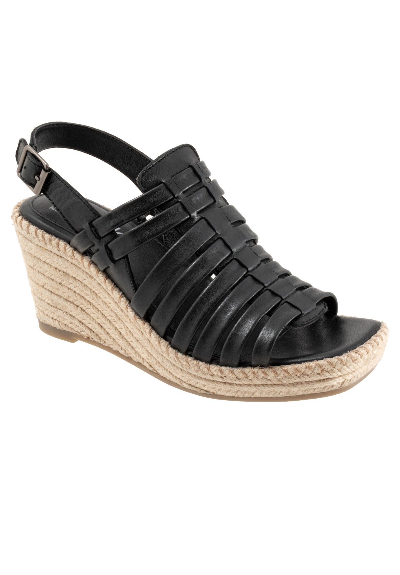 Havana Wedge Sandal, BLACK, hi-res image number 0
