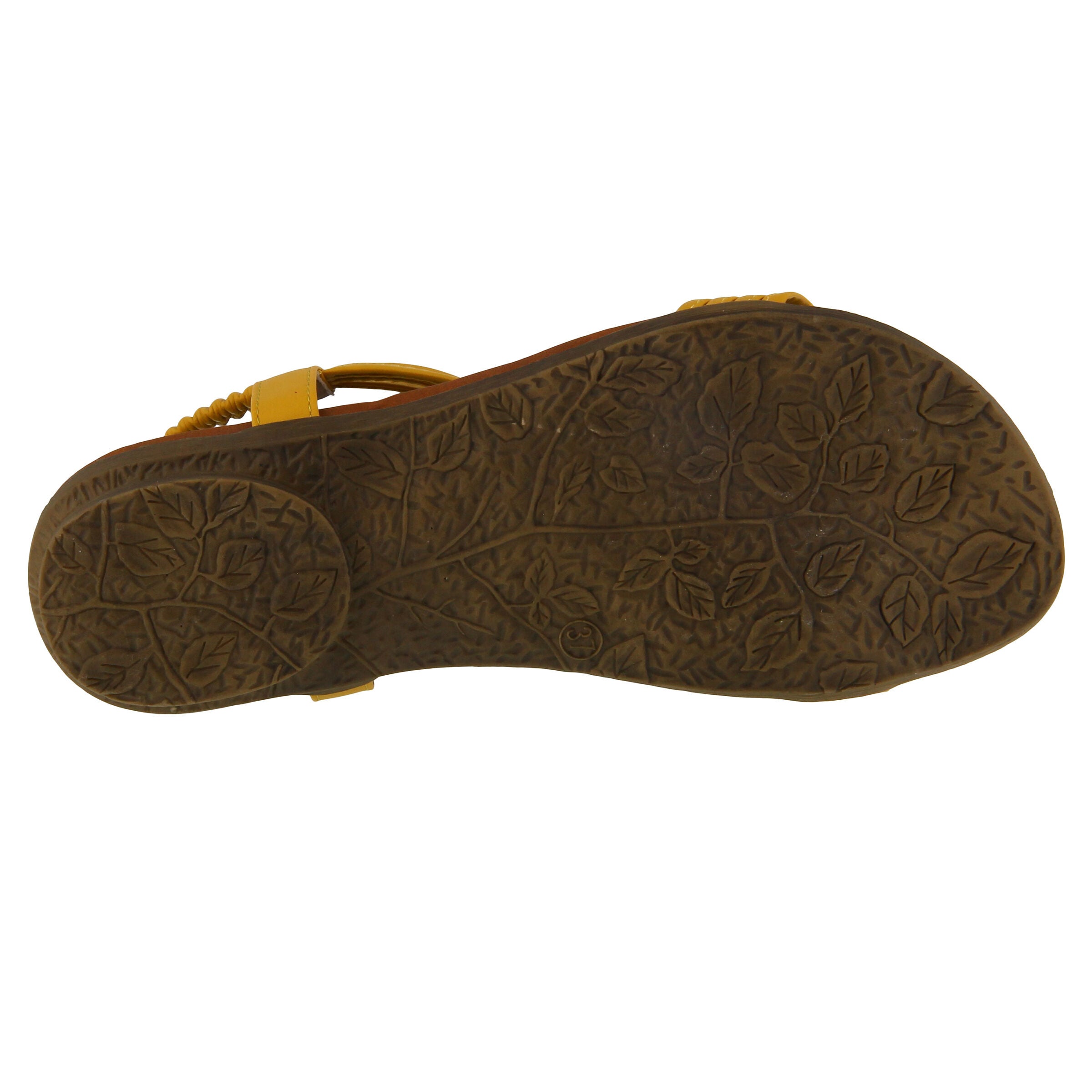 Nectarine T-Strap Thong Sandal, YELLOW, alternate image number 6