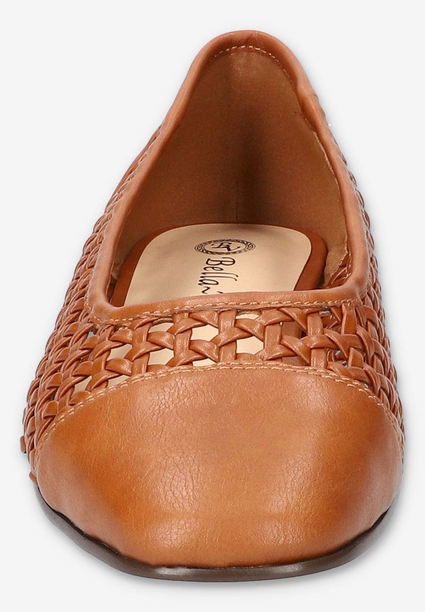 Beloved Square Toe Flat, TAN, on-hover image number 1