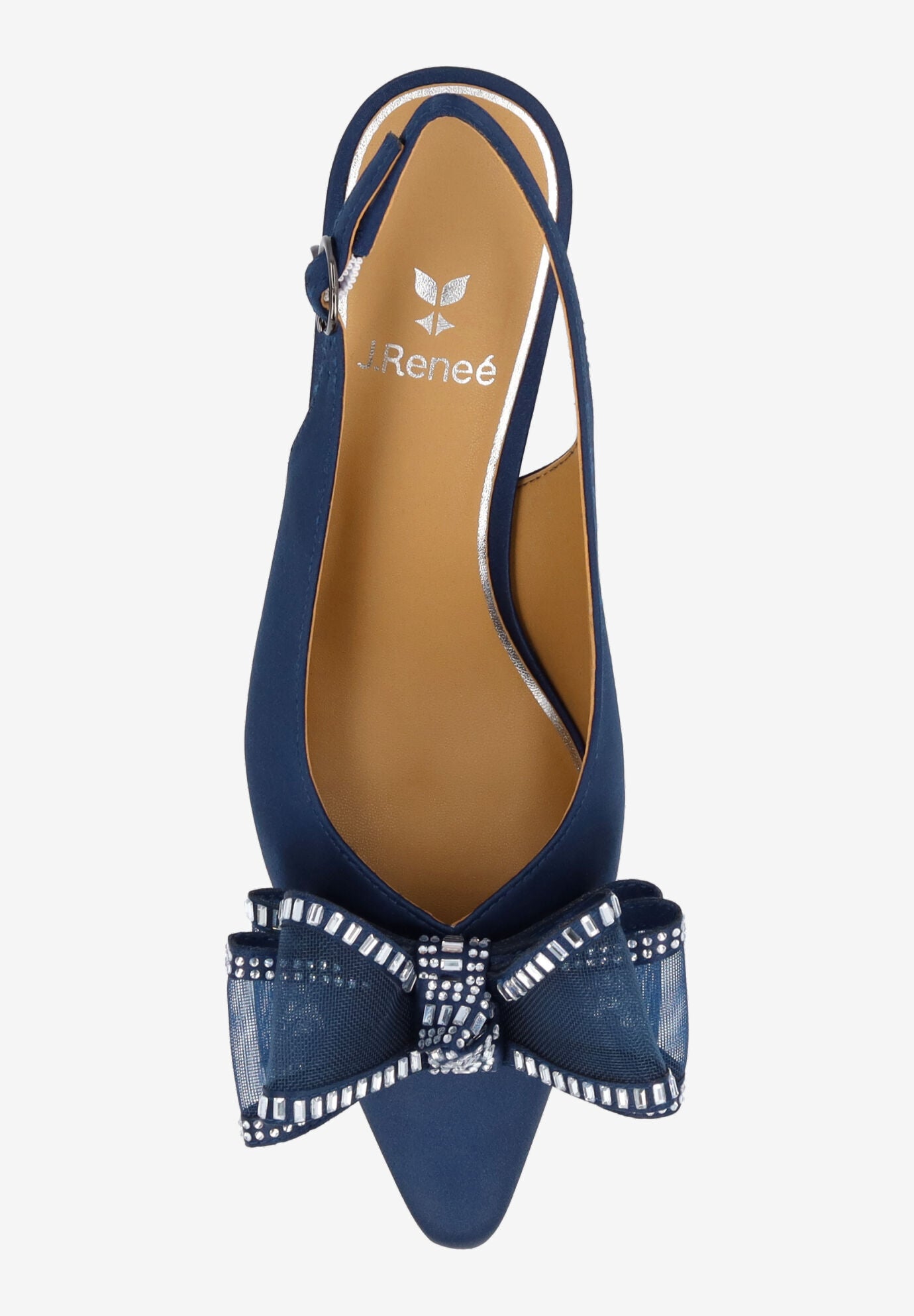 Kalindra Sling Back Pump, NAVY, alternate image number 1