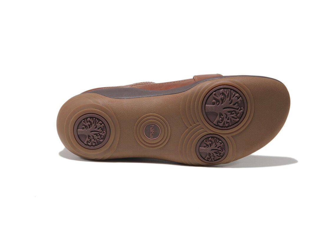 Ava Slip-On Flat, COGNAC, alternate image number 4