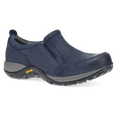 Pippy Navy Waterproof Suede Slip On