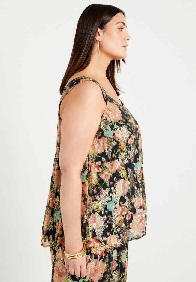V-Neck Swing Tank, , alternate image number null