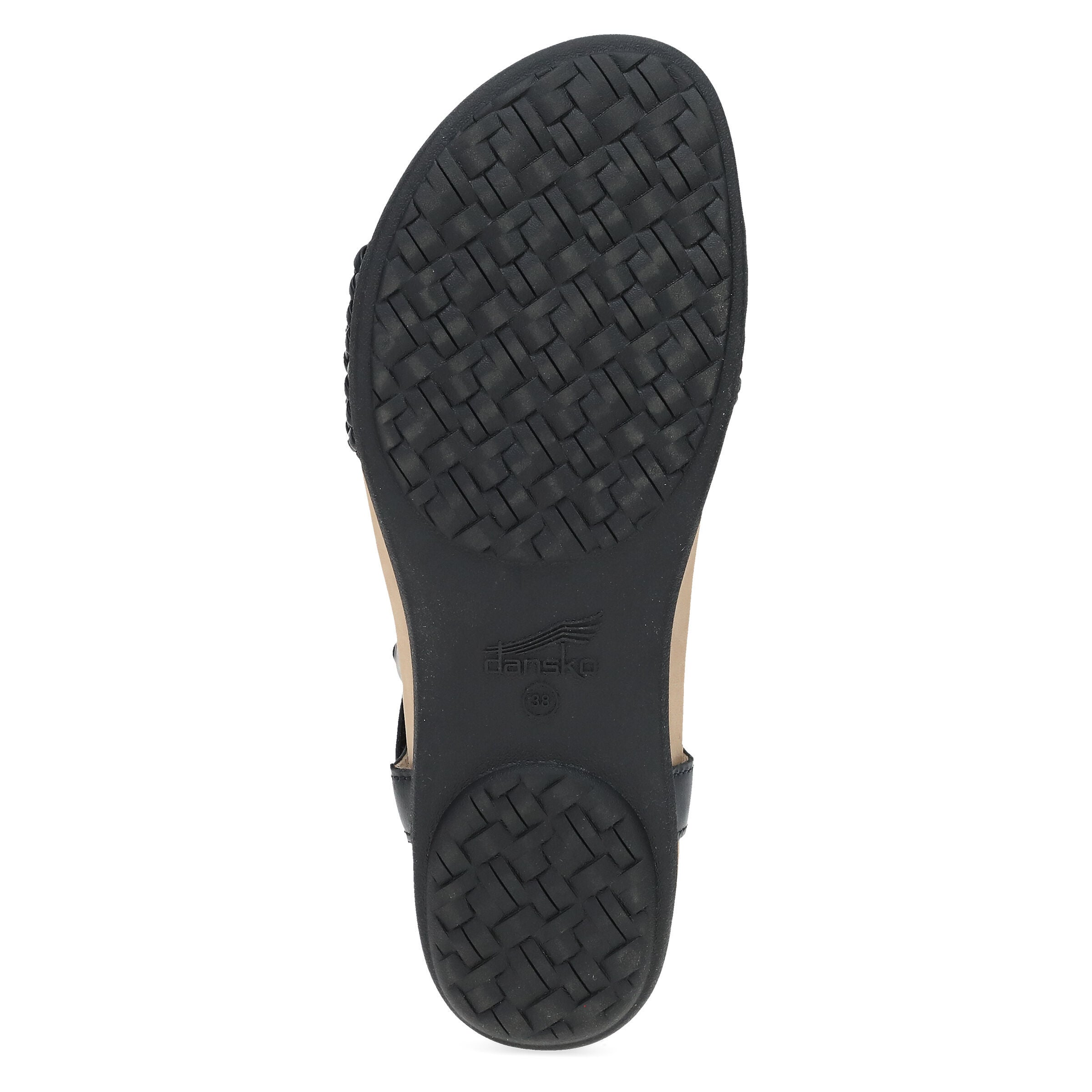 Jodie Black Woven Sandal, BLACK, alternate image number 3