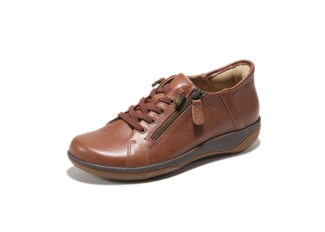 Alma Hands-Free Slip-On Flat, COGNAC, hi-res image number 0