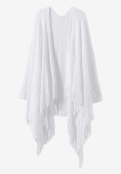 Plus Size Scarf Outfits With Dresses