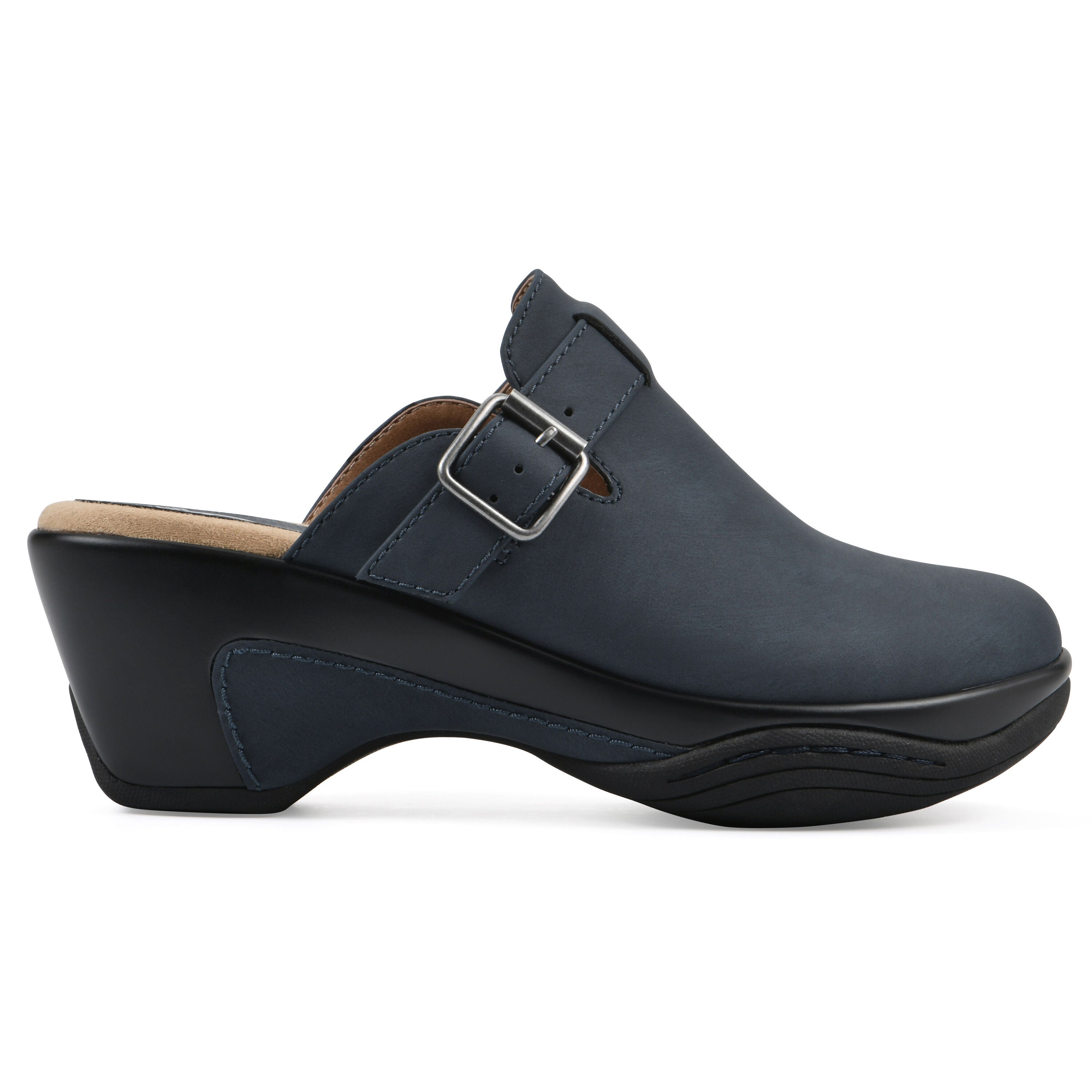 Viewed Slip-On Clog, NAVY, alternate image number 2