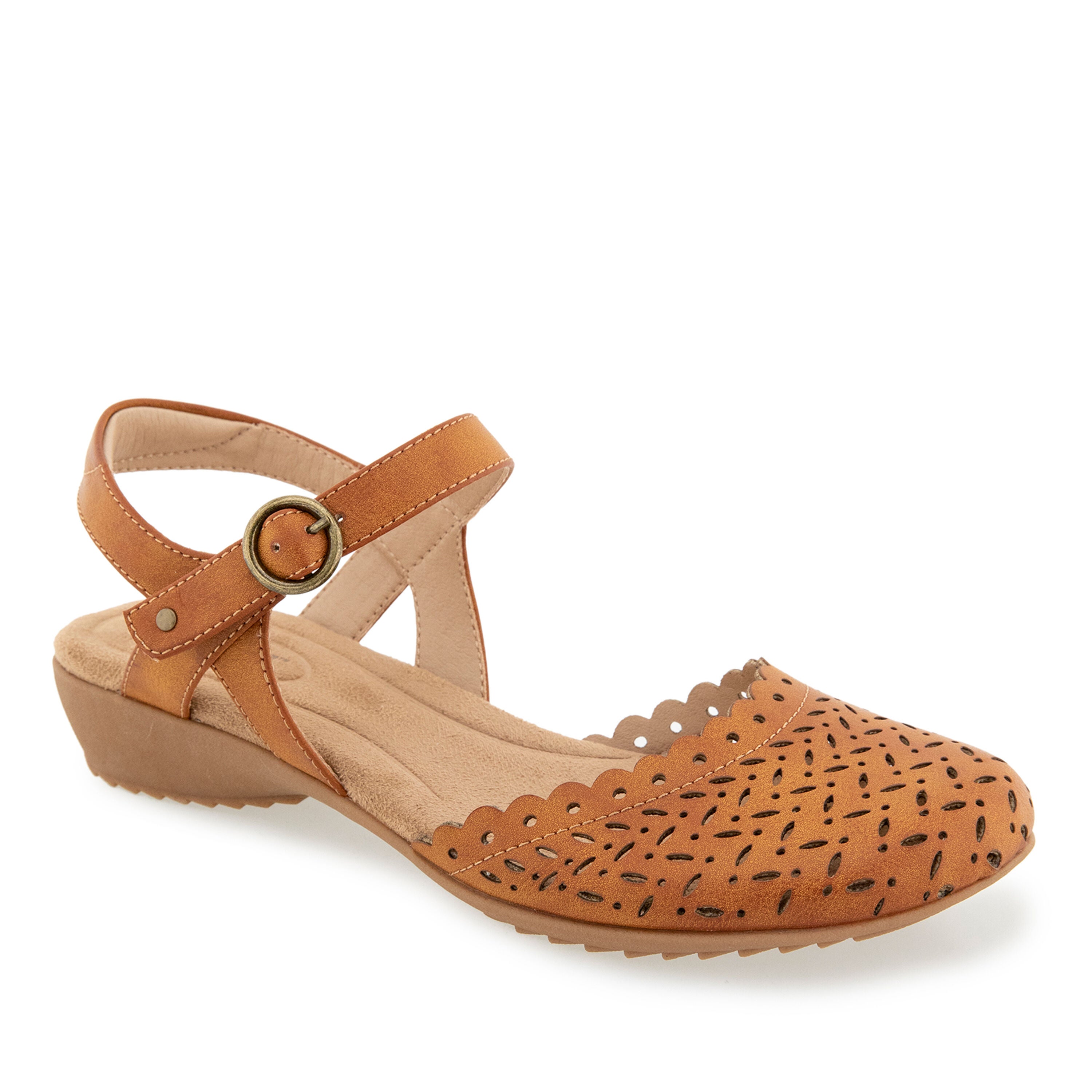 Vinya Hook & Loop Casual Shoe, TAN, hi-res image number 0