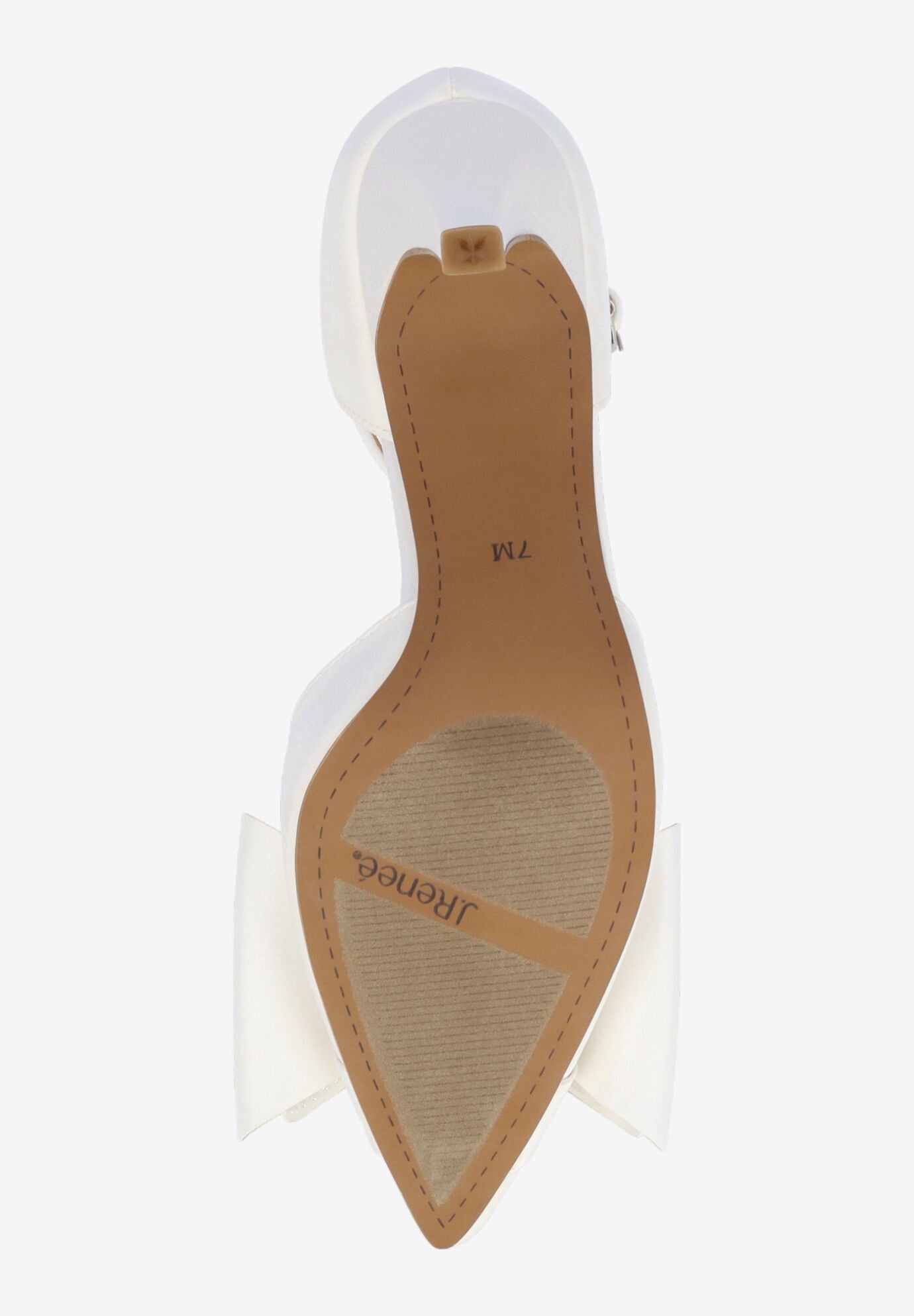 Pammie Ankle Strap Pump, WHITE, alternate image number 6