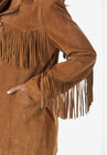 Fringe Suede Jacket, , alternate image number null