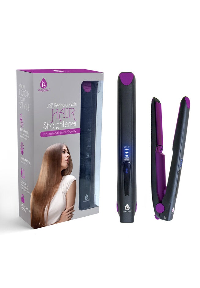 Rechargeable Hair Straightner, O, hi-res image number null