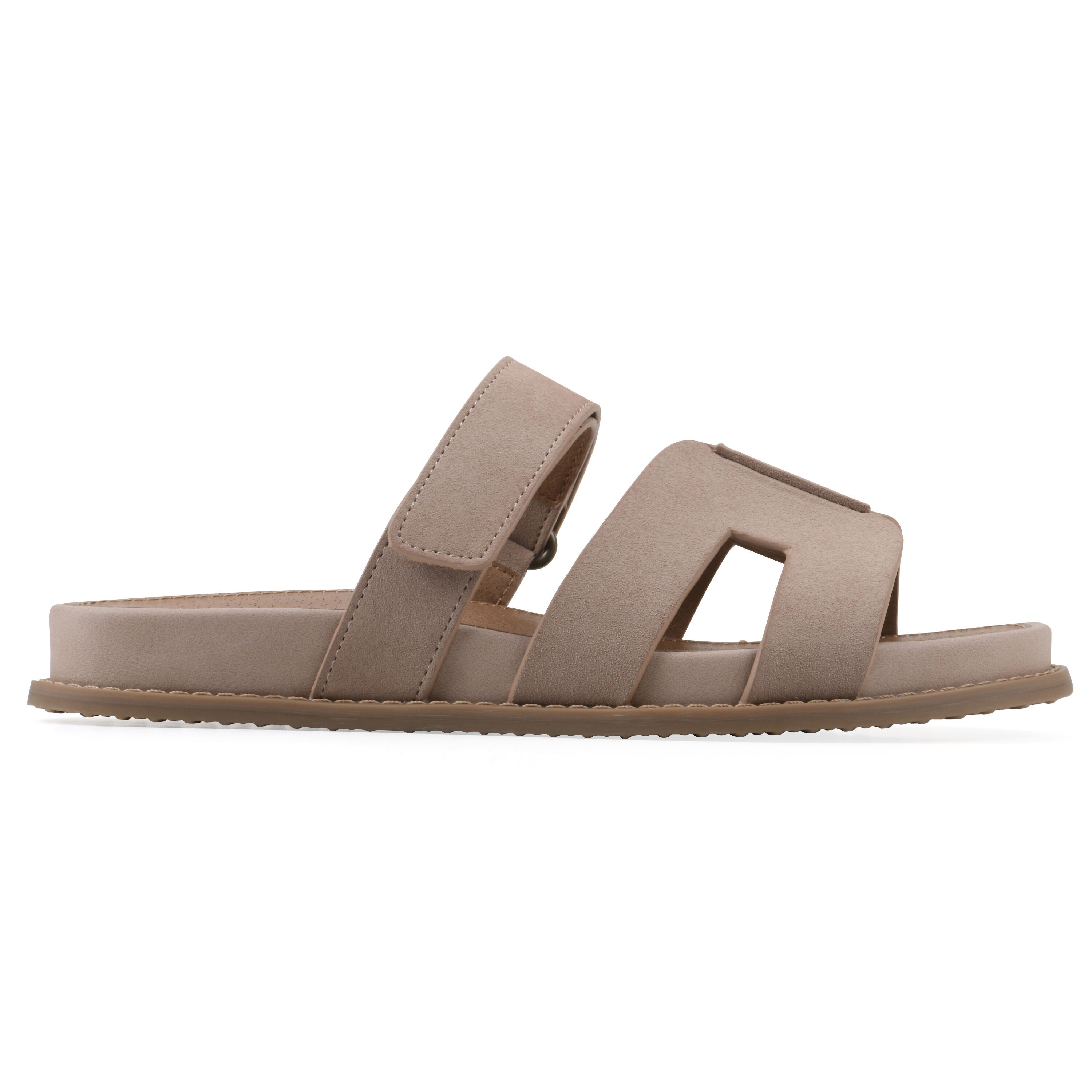 Mazi Slide Sandal, BLUSH SMOOTH, alternate image number 2