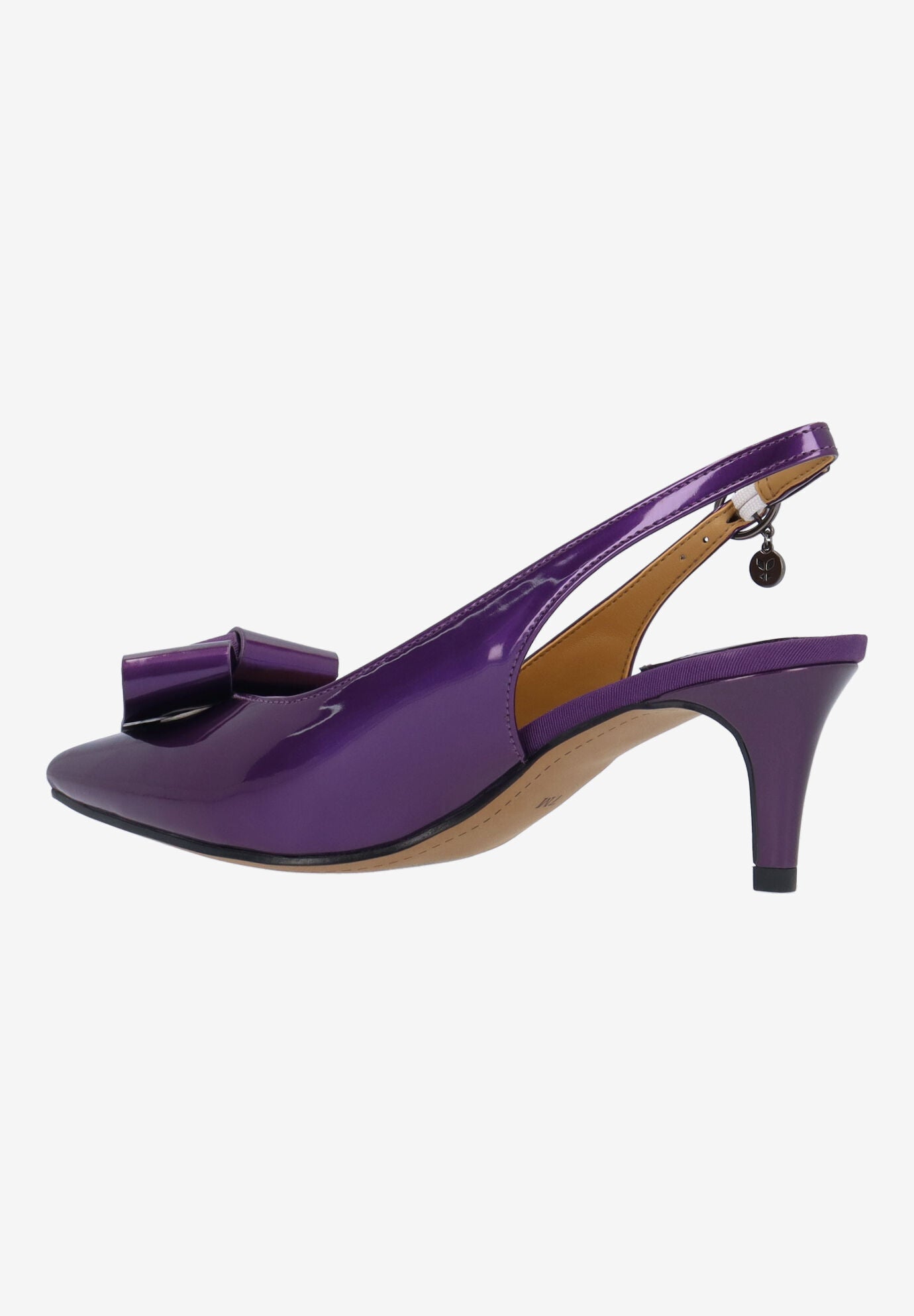 Delara Slingback Pump, PURPLE, alternate image number 5