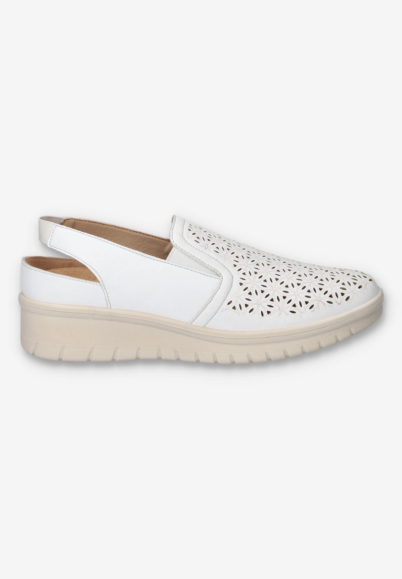 Petal Comfort Wedge, WHITE, alternate image number 2
