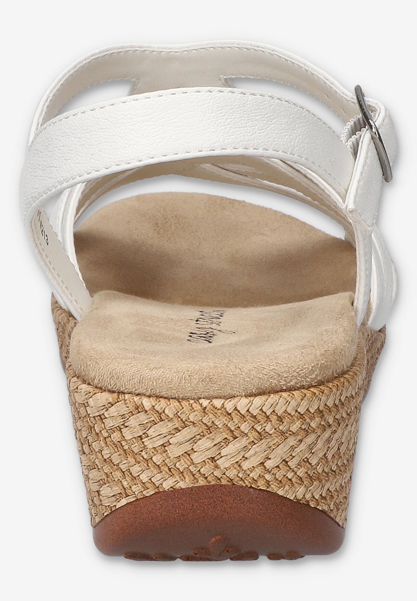 Lua Wedge Sandal, WHITE, alternate image number 3