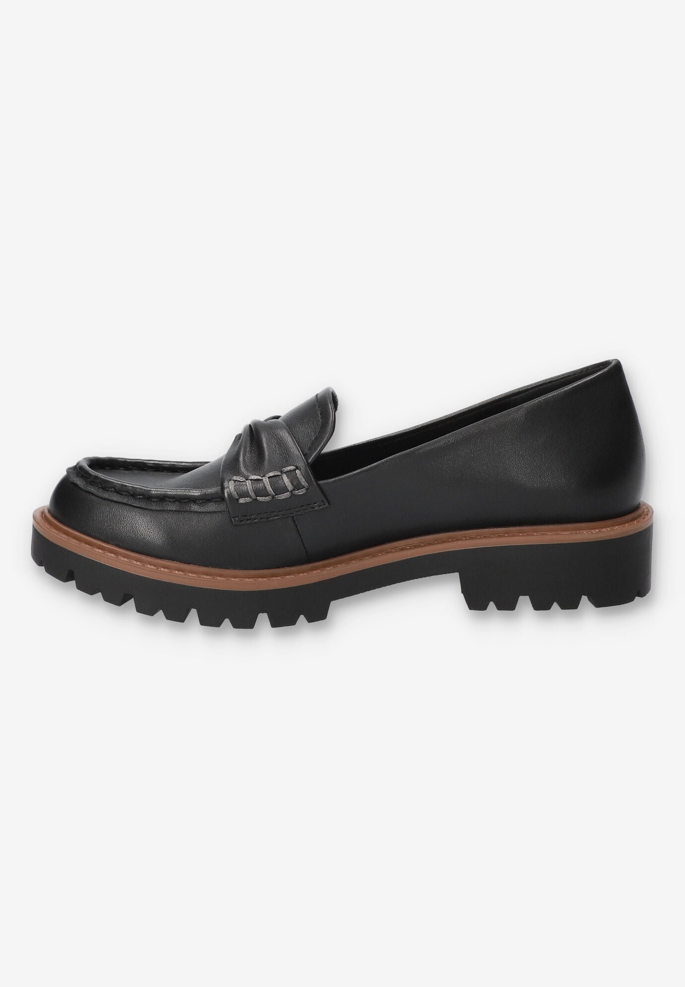 Avalon Loafer, BLACK LEATHER, alternate image number 4