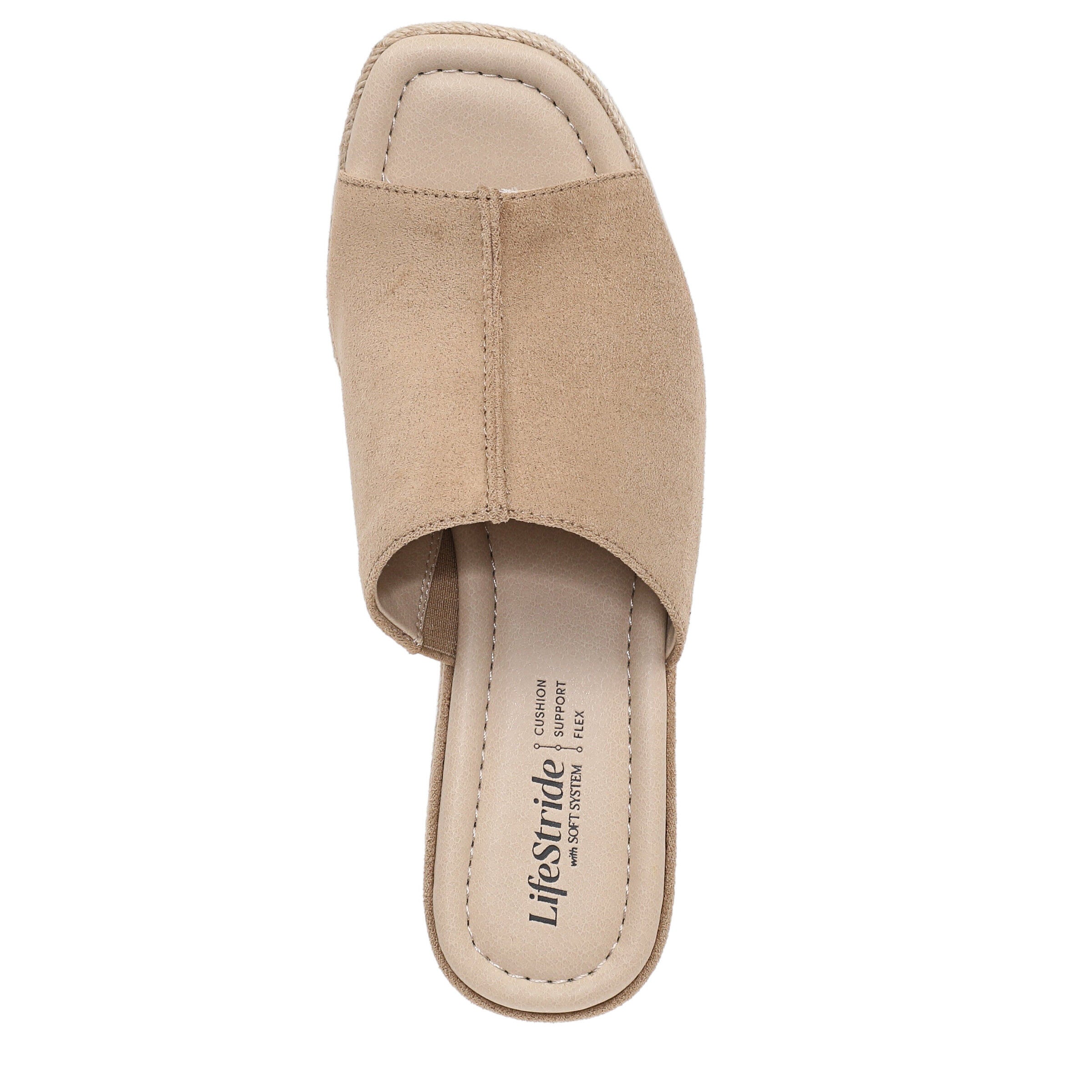Haute Platform Espadrille Sandal, BISCOTTI BEIGE, alternate image number 6