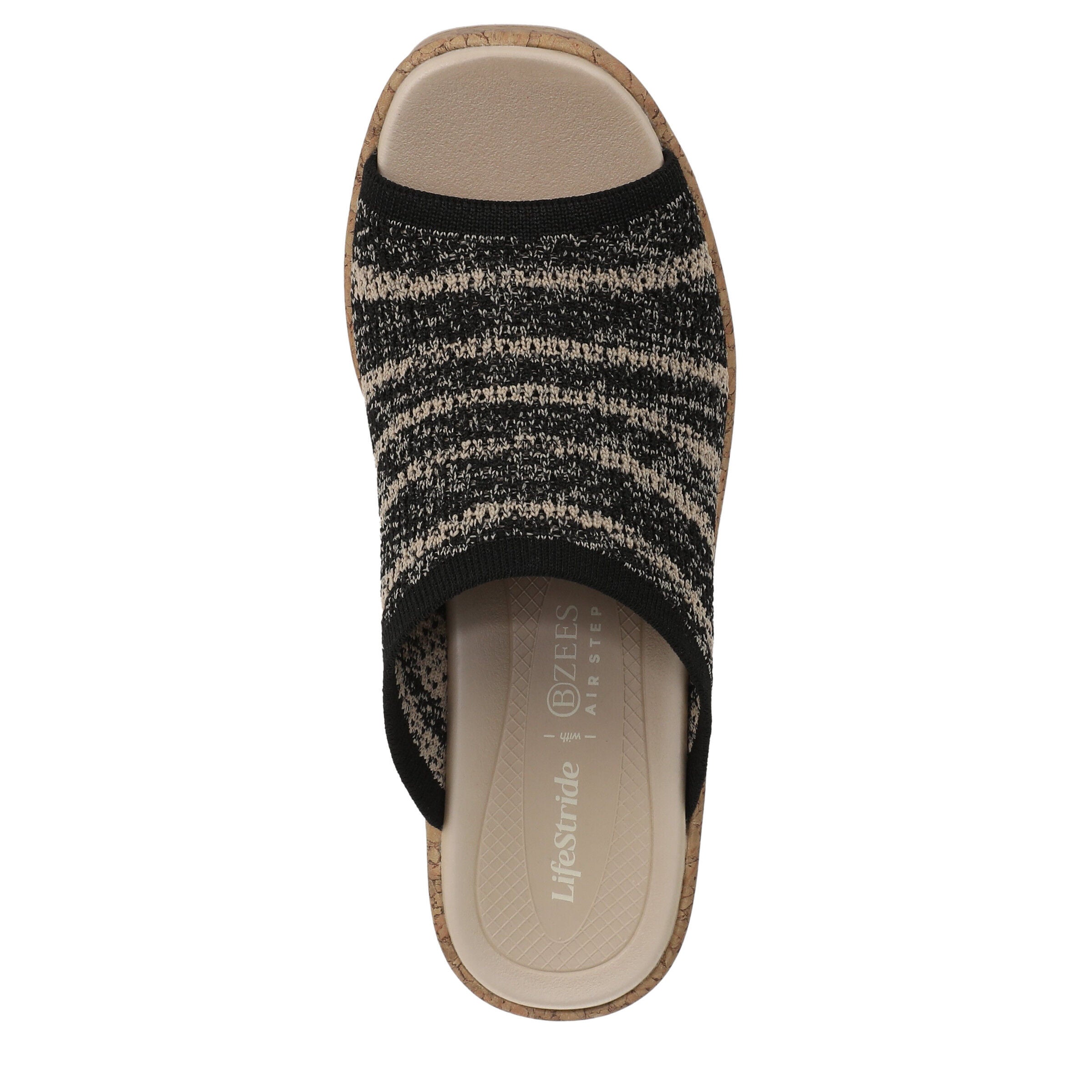 Very Ready Platform Sandal, BLACK SAND, alternate image number 6