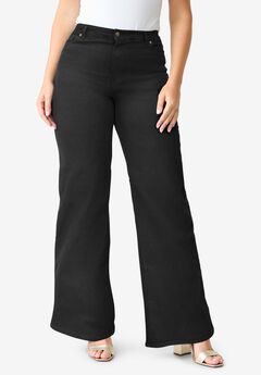 Plus Size 24/7 Stretch Wide Leg Jean