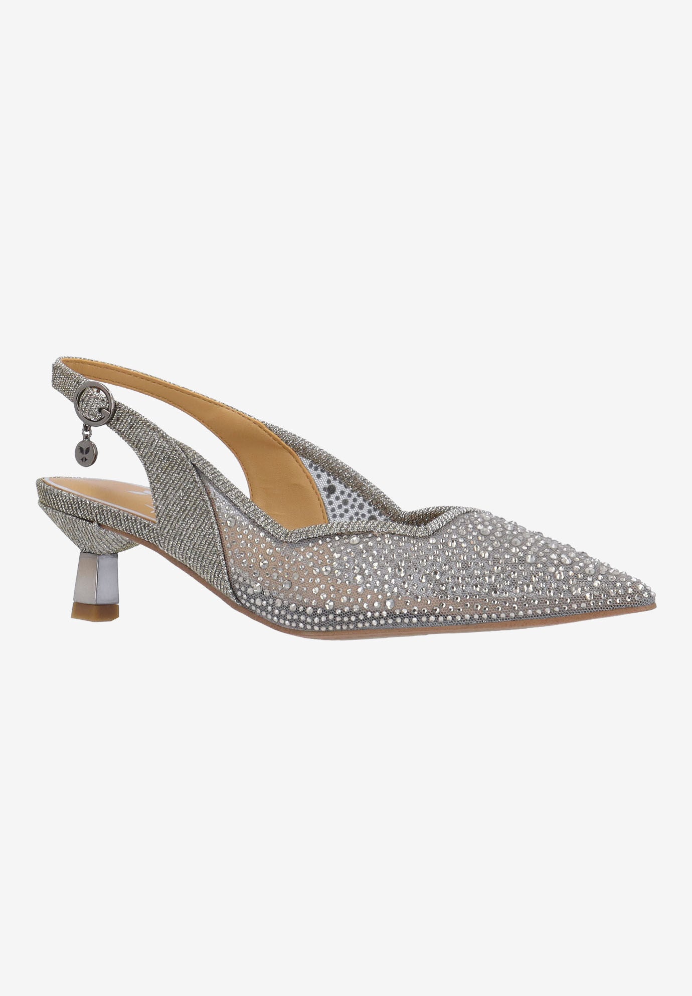 Aleksa Slingback Pump, PEWTER, hi-res image number 0