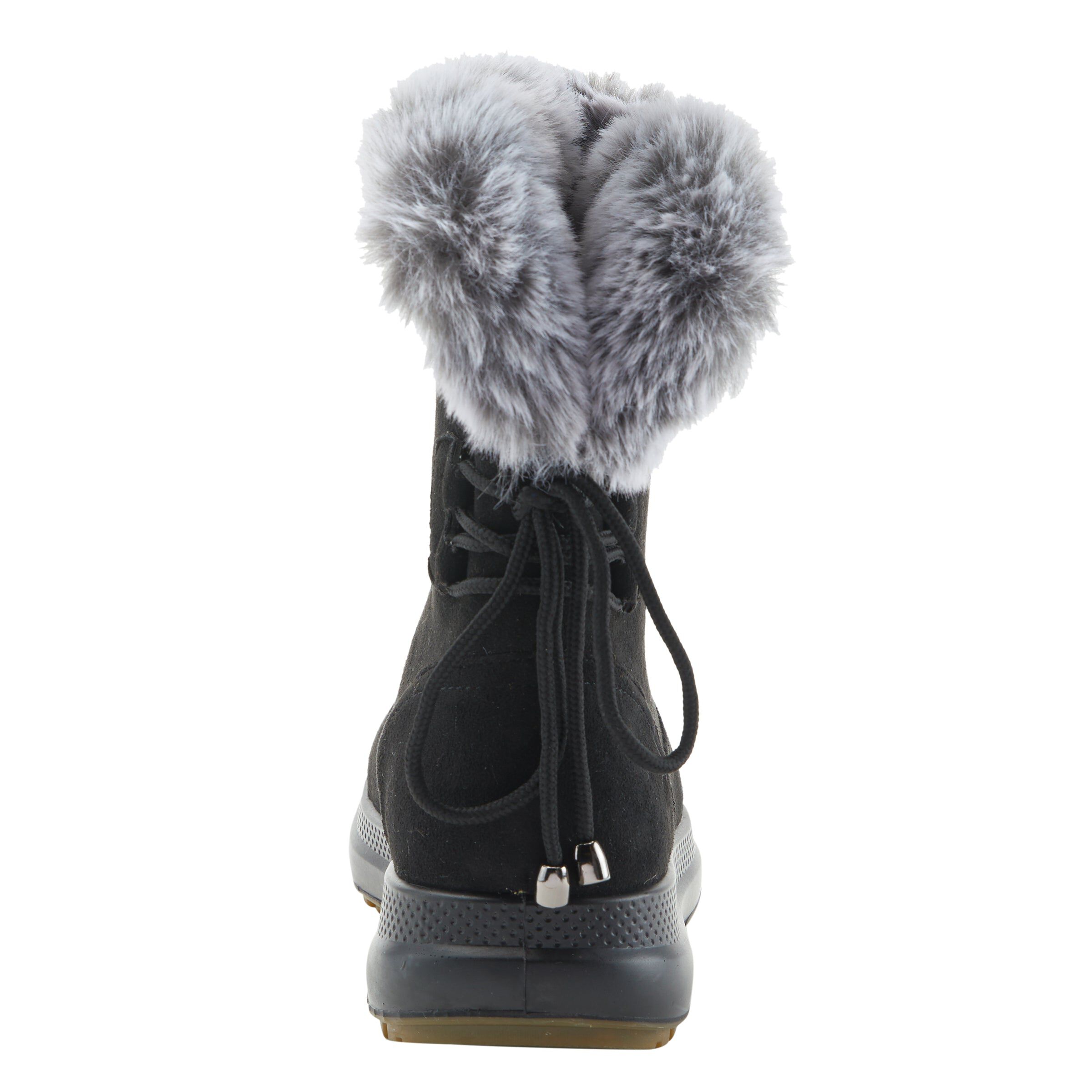 Snowbird Mid Calf Boot, BLACK, alternate image number 4