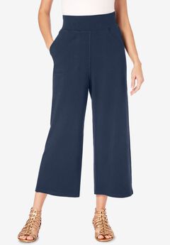 Side Pocket Essential Stretch Yoga Capri Pant