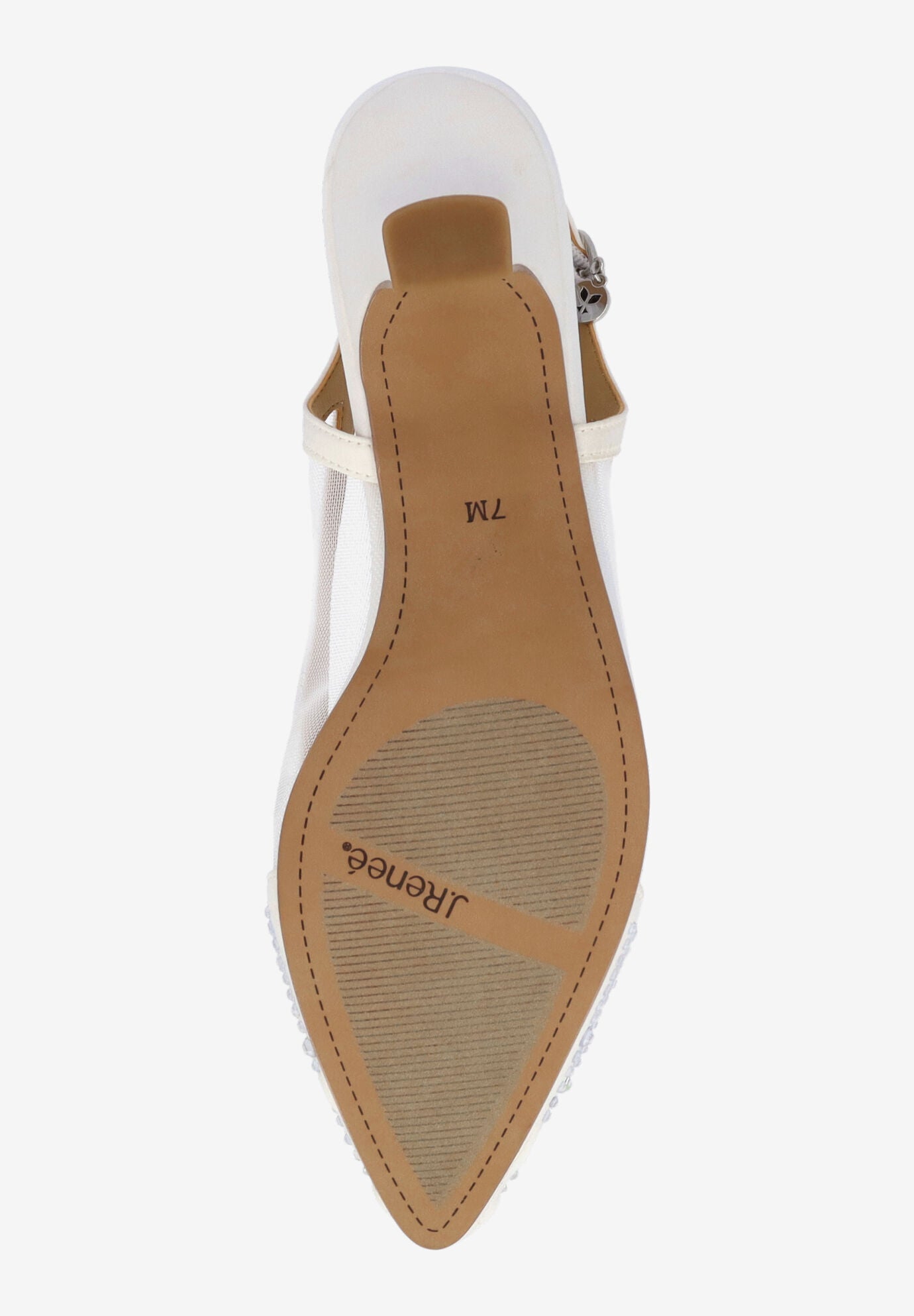 Elsinora Sling Back Pump, WHITE, alternate image number 6