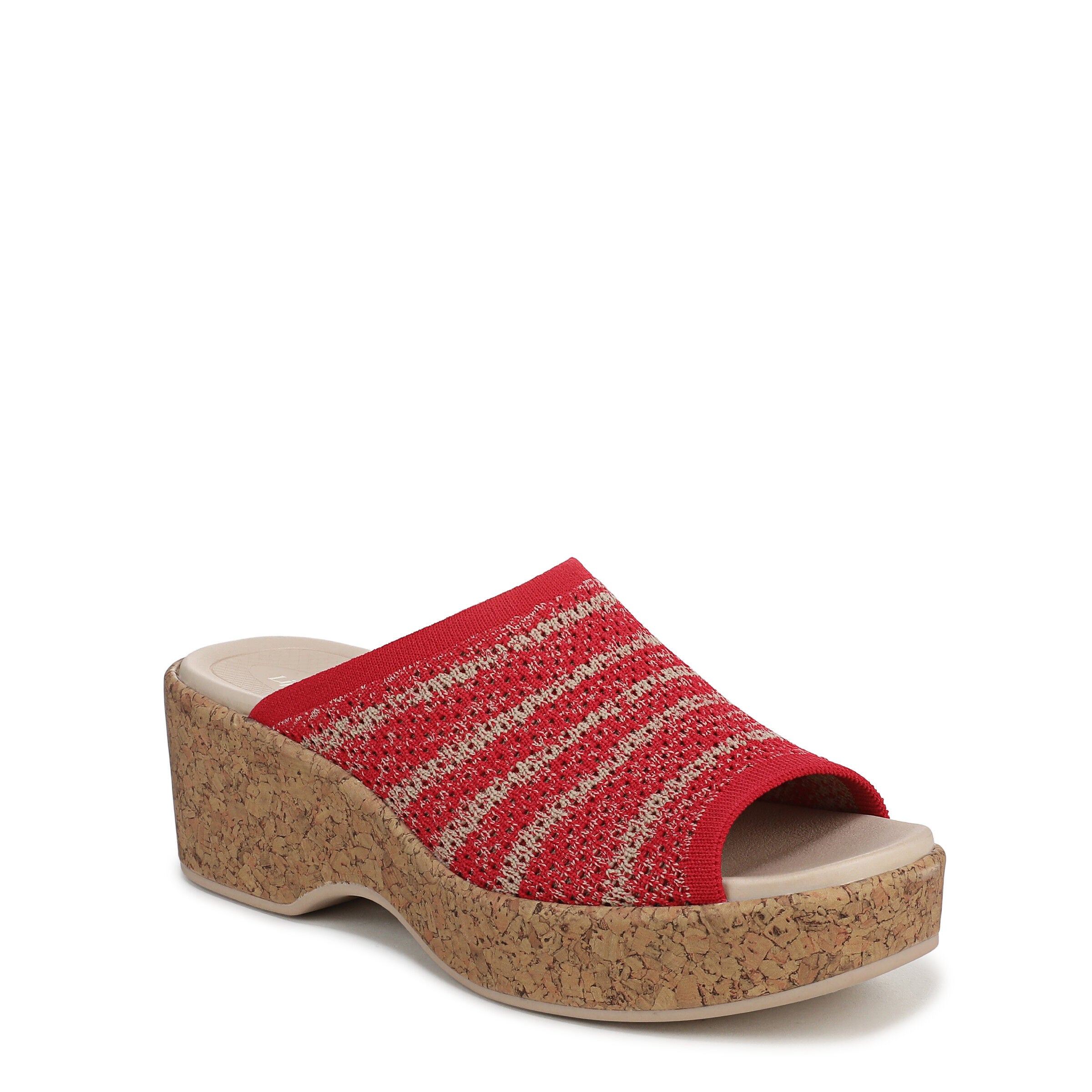 Very Ready Platform Sandal, FIRE RED, hi-res image number 0