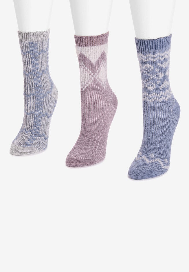3 Pair Pack Eyelash Socks, , alternate image number null