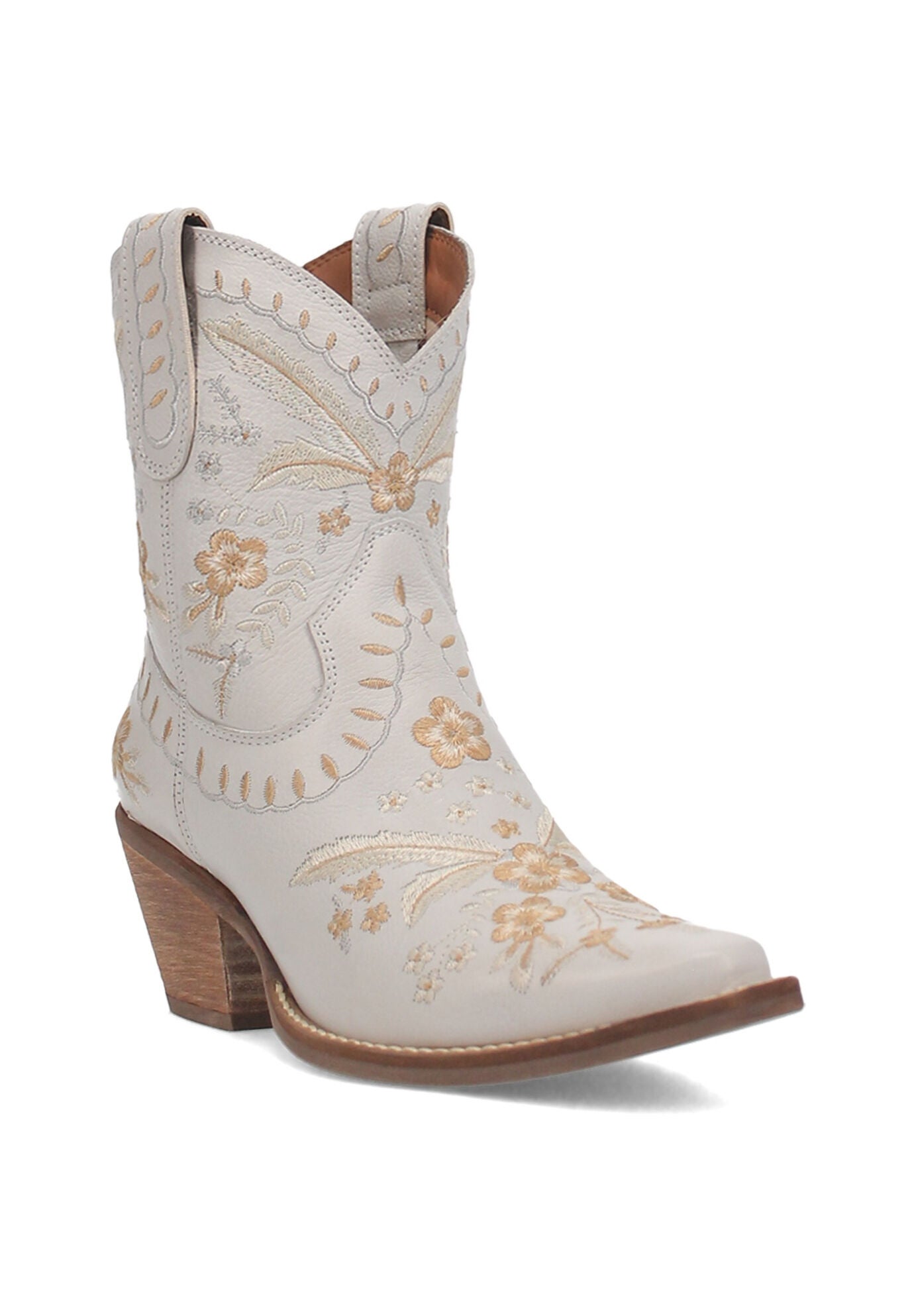 Primrose Mid Calf Western Boot, WHITE, hi-res image number 0