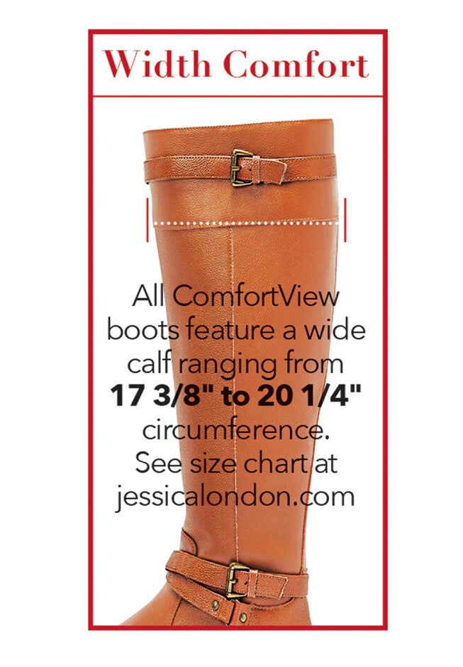 The Millicent Wide Calf Boot, , alternate image number null