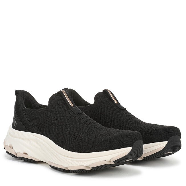 Devotion Max Slip On Sneaker, BLACK KNIT, alternate image number 2