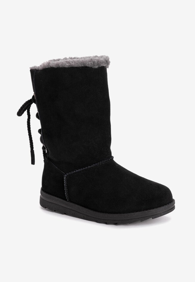 Ziggy Rodeo Foldover Water Resistant Boot, BLACK, hi-res image number 0