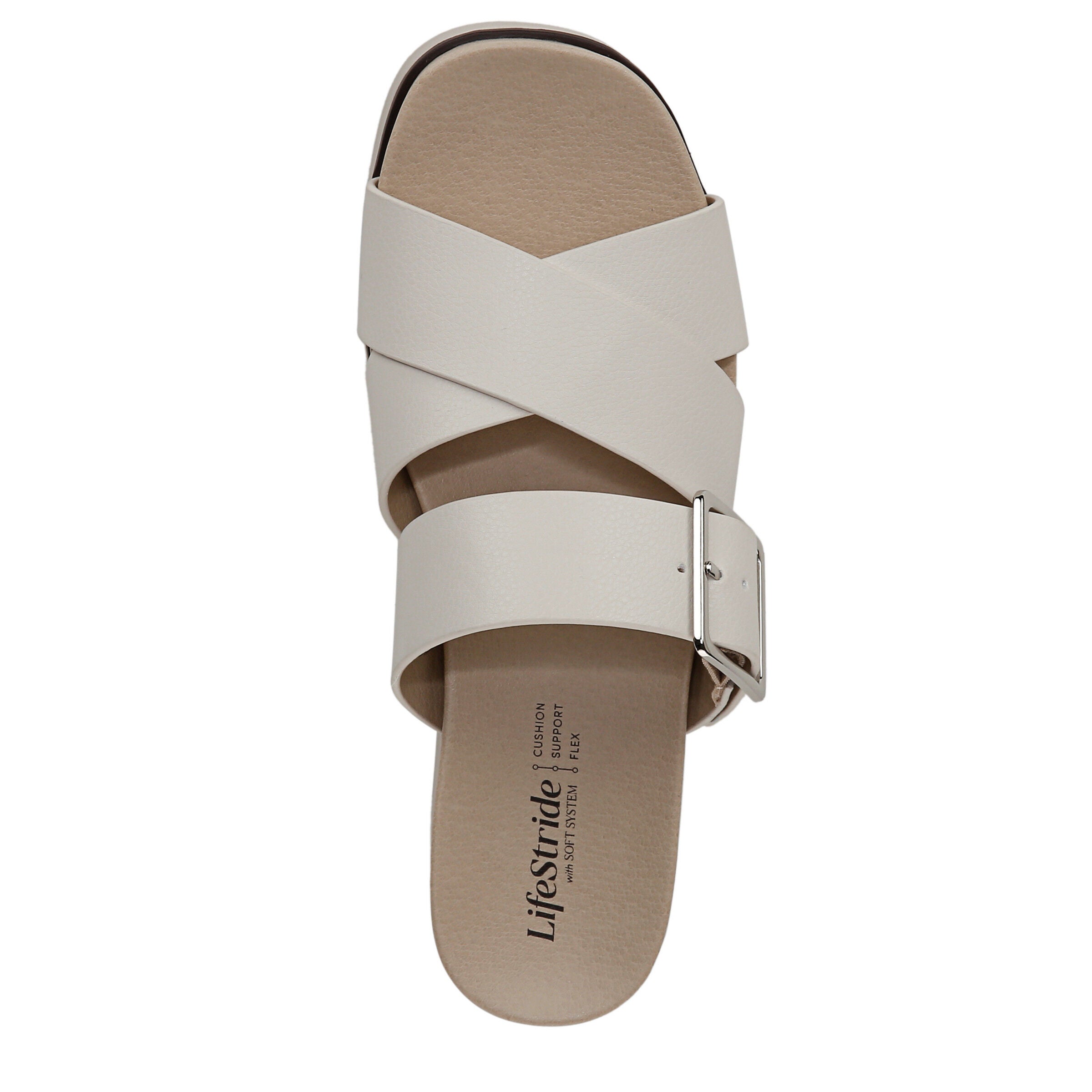 Getaway Sandal, BONE WHITE, alternate image number 6