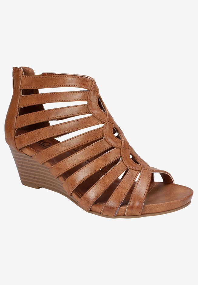 Victoria Sandal , COGNAC BURNISHED SMOOTH, hi-res image number null