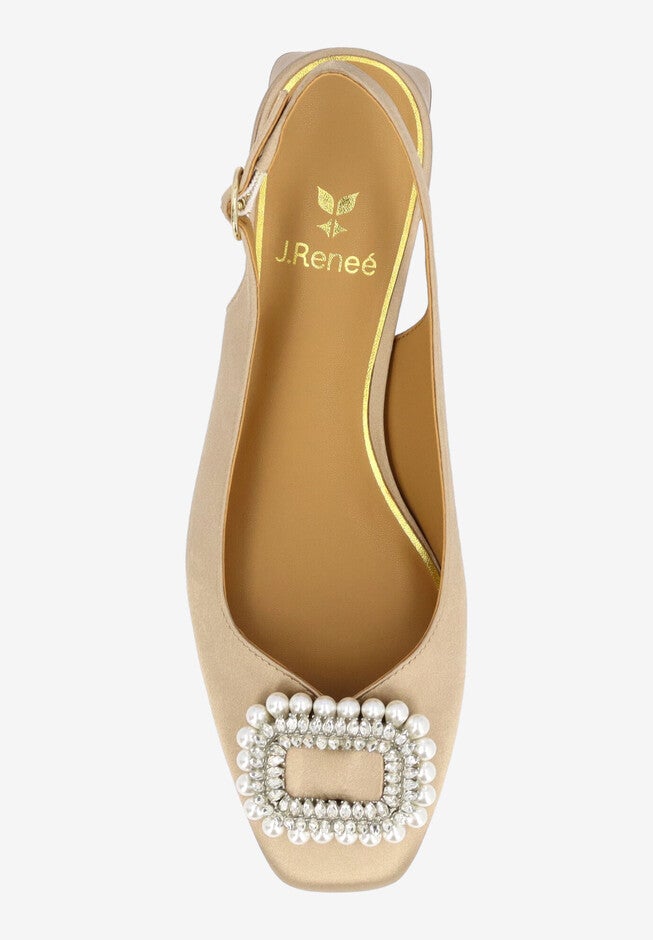 Eudora SlingbackPump, BEIGE, alternate image number 1