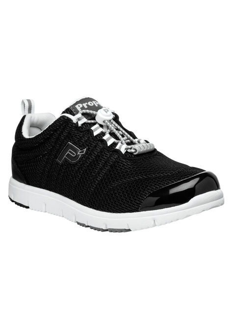 TravelWalker II Sneaker by Propet®, BLACK MESH, hi-res image number null