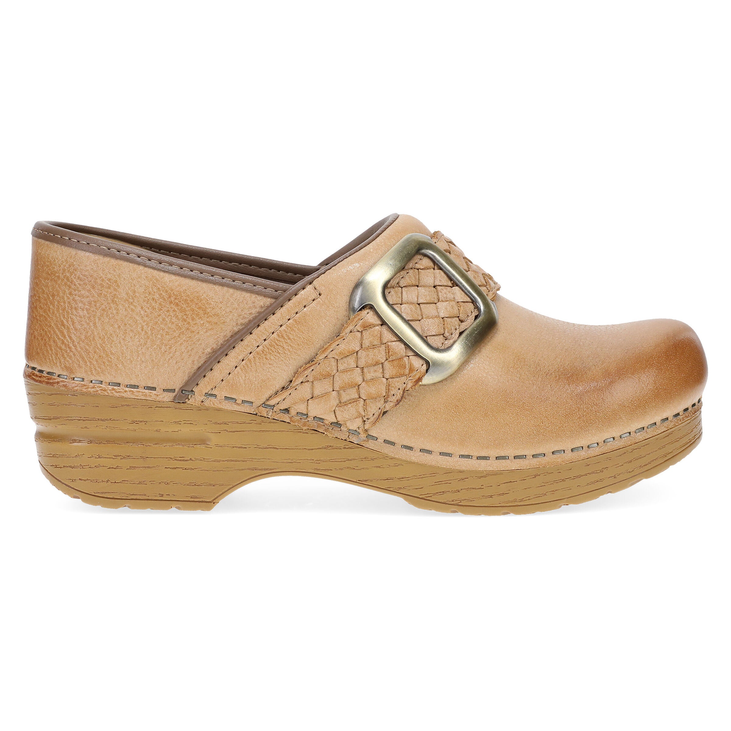 Pro Braided Clog Honey Distressed, HONEY, alternate image number 4