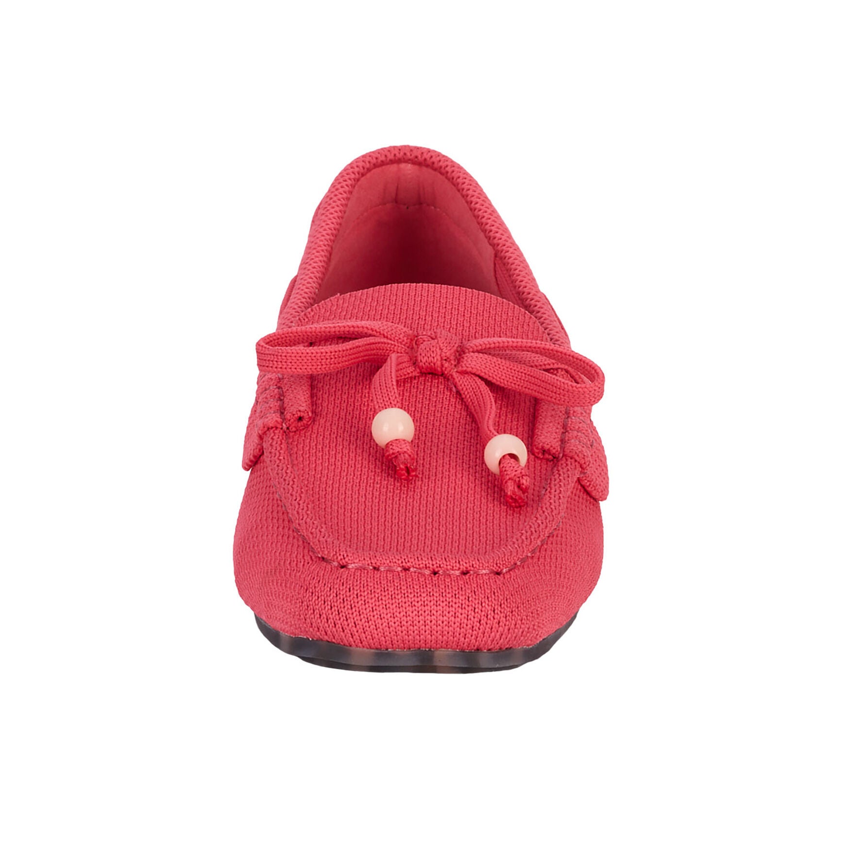 Neve Flat Knit Moccasin, PINK KNIT, alternate image number 4