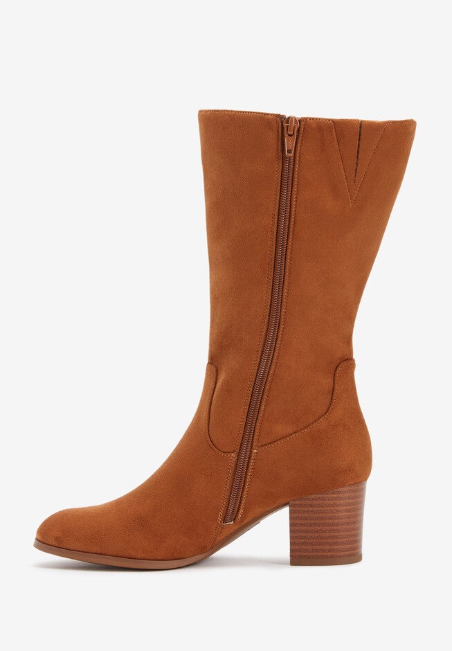 The Hana Wide Calf Boot, , alternate image number 3
