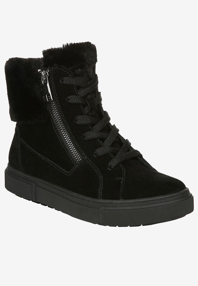 Baker Bootie , BLACK STITCH SUEDE, hi-res image number null