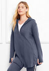 Zip-Up French Terry Hoodie, , alternate image number null
