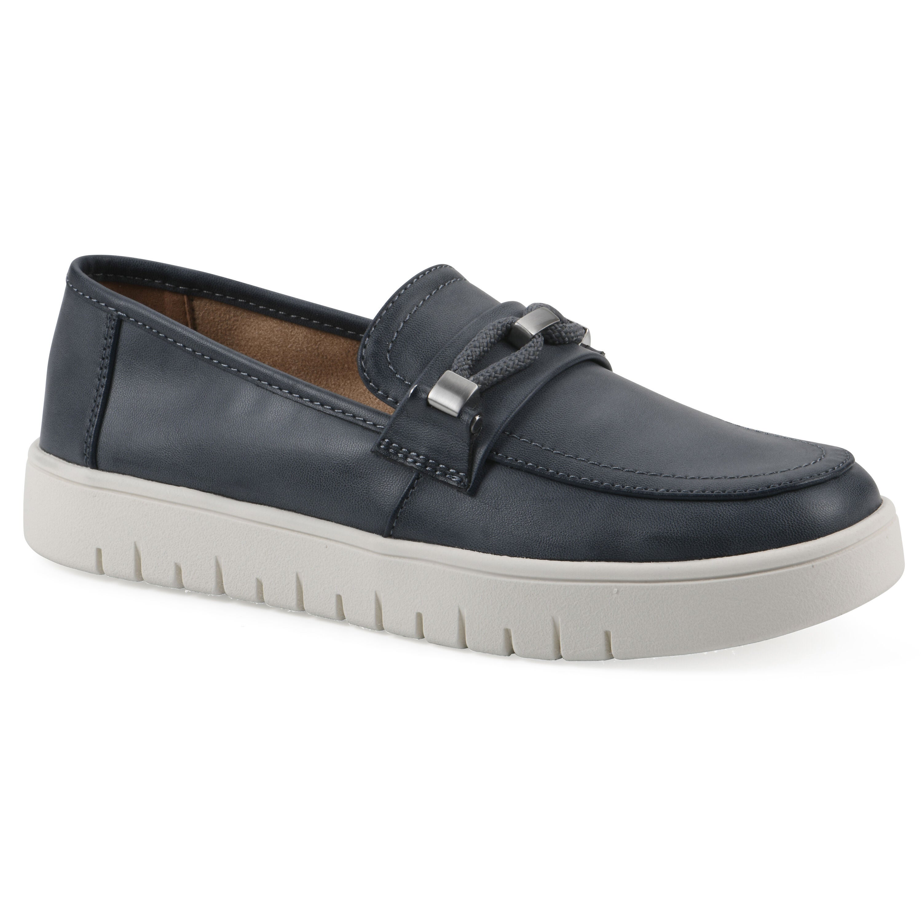 Naathan FOM Recovery Penny Loafer, NAVY SMOOTH, hi-res image number 0