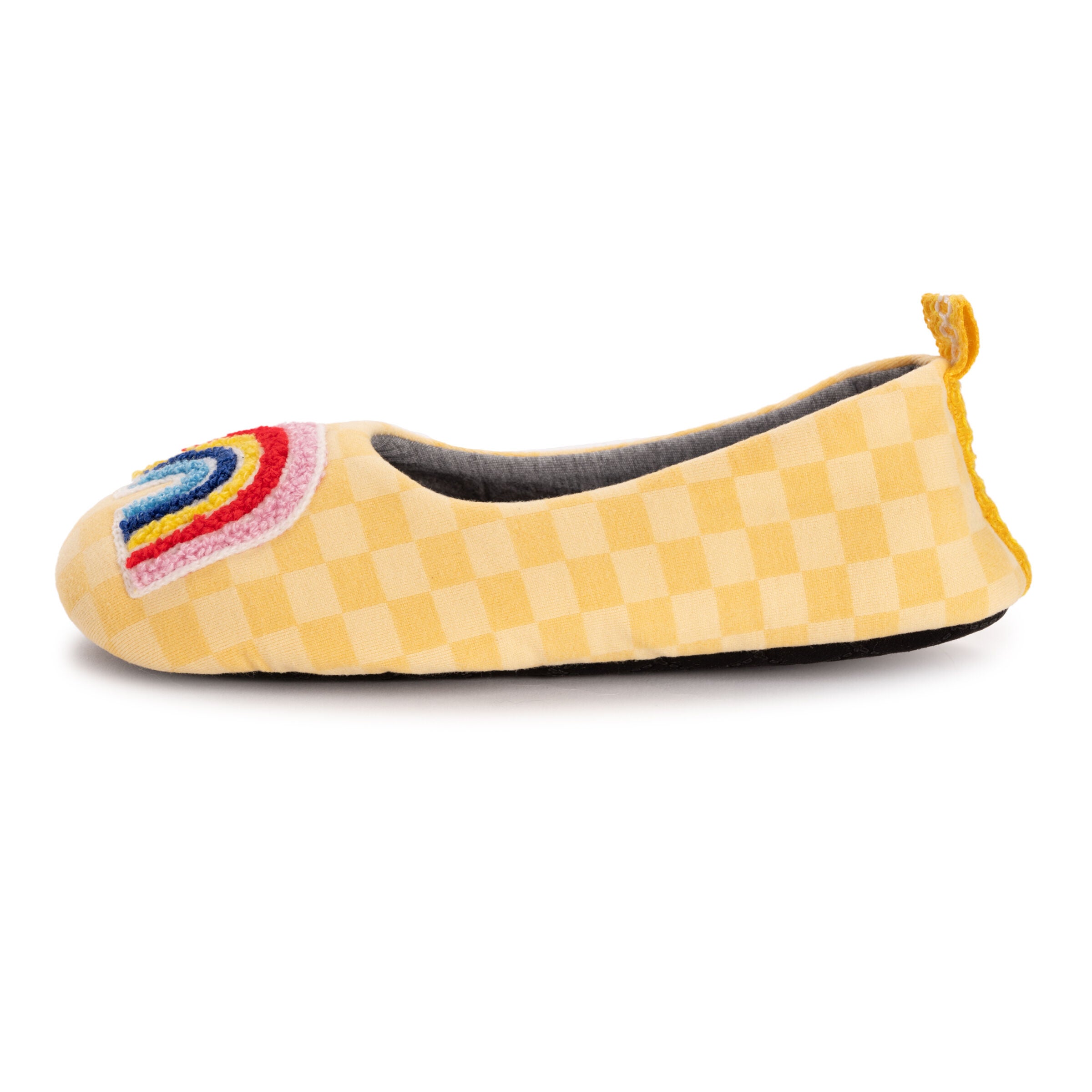 Travel Ballerina with Patch, YELLOW RAINBOW, alternate image number 3