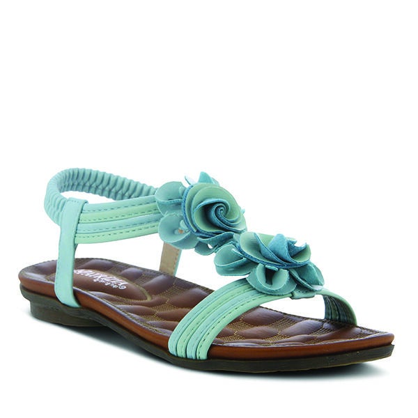 Nectarine T-Strap Thong Sandal, TURQUOISE MULTI, hi-res image number 0