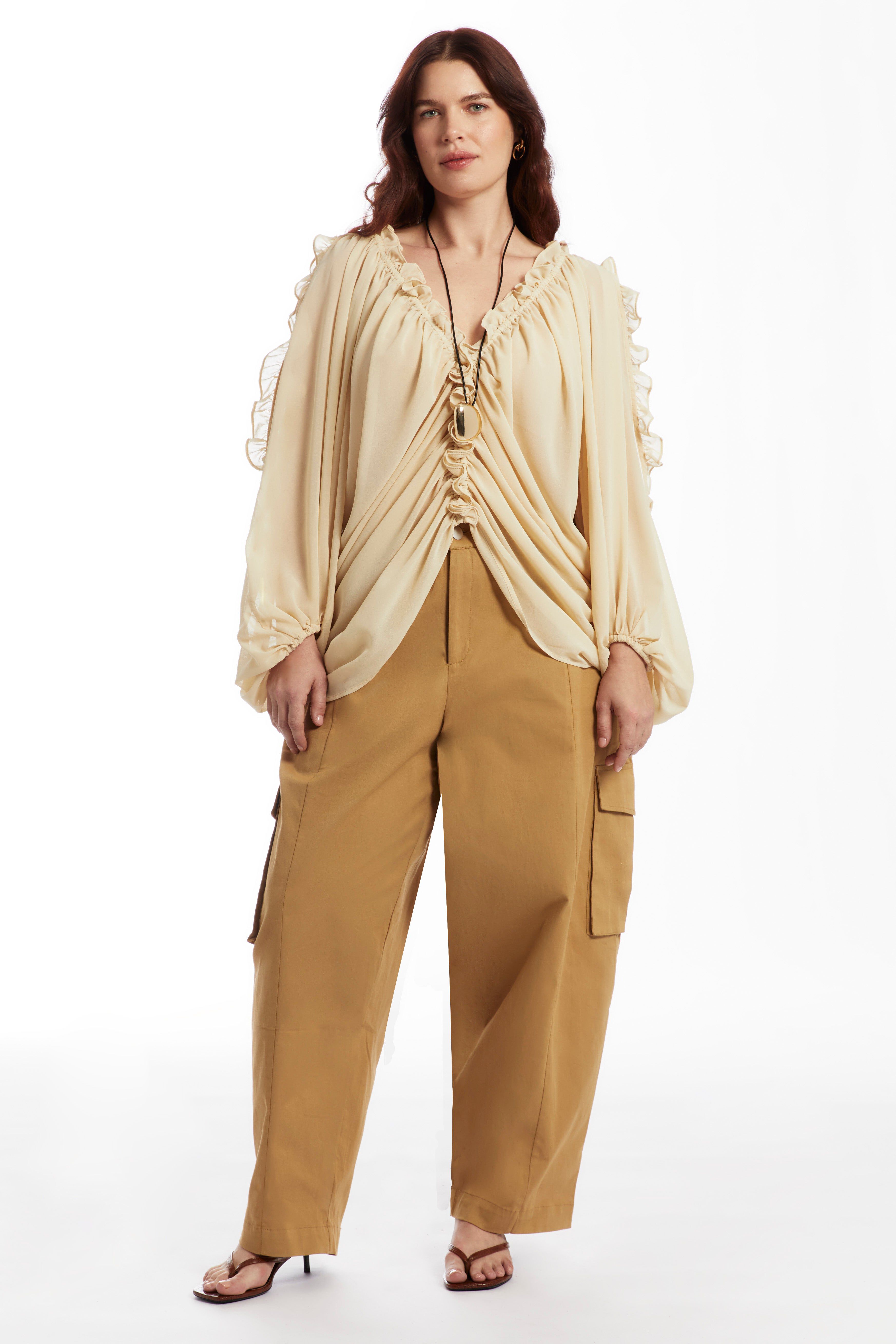 Barrel Leg Cargo Pant