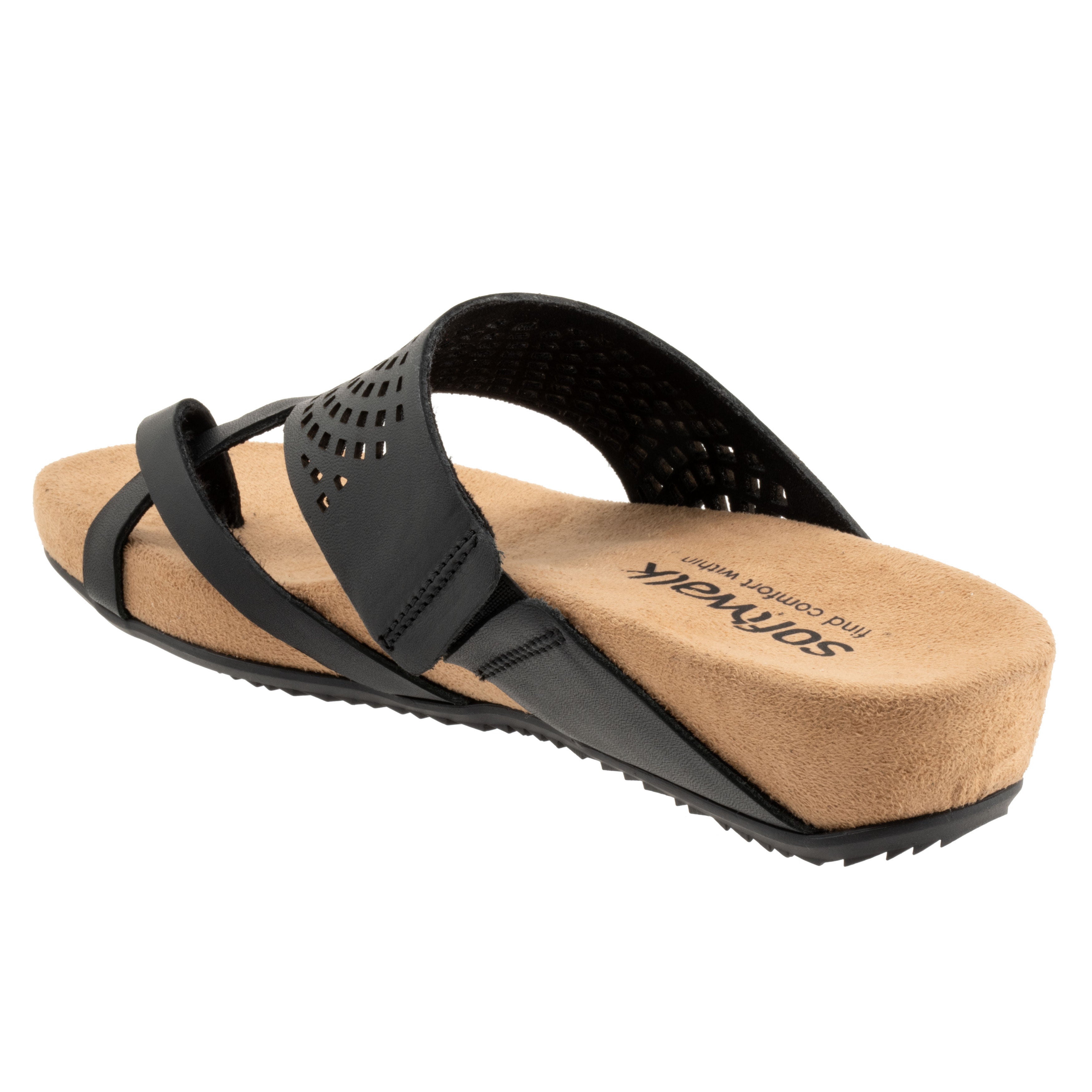 Blaine Perf Sandal, BLACK, on-hover image number 1