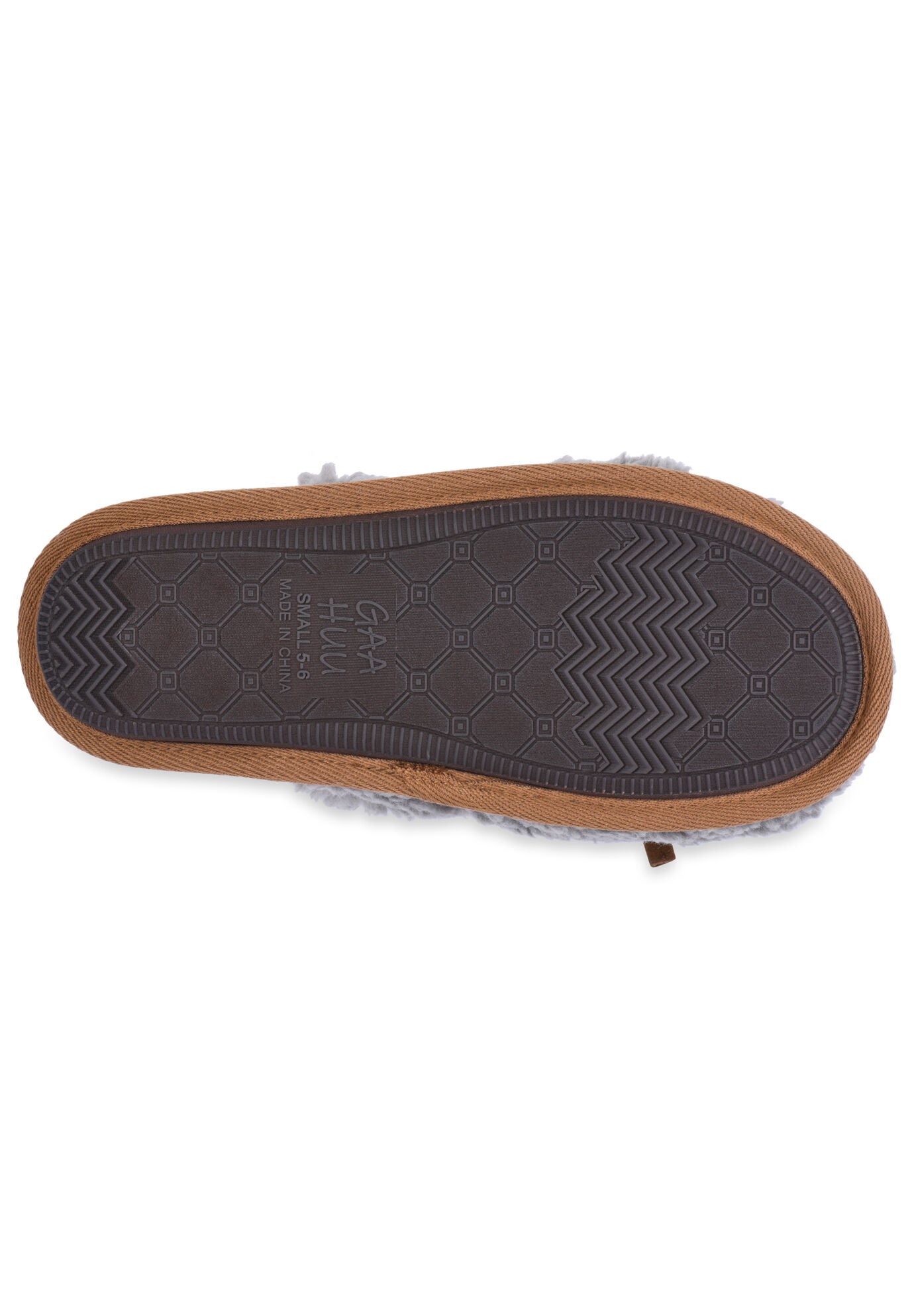 Berber Faux Suede Tie Scuff Slipper, , alternate image number 2