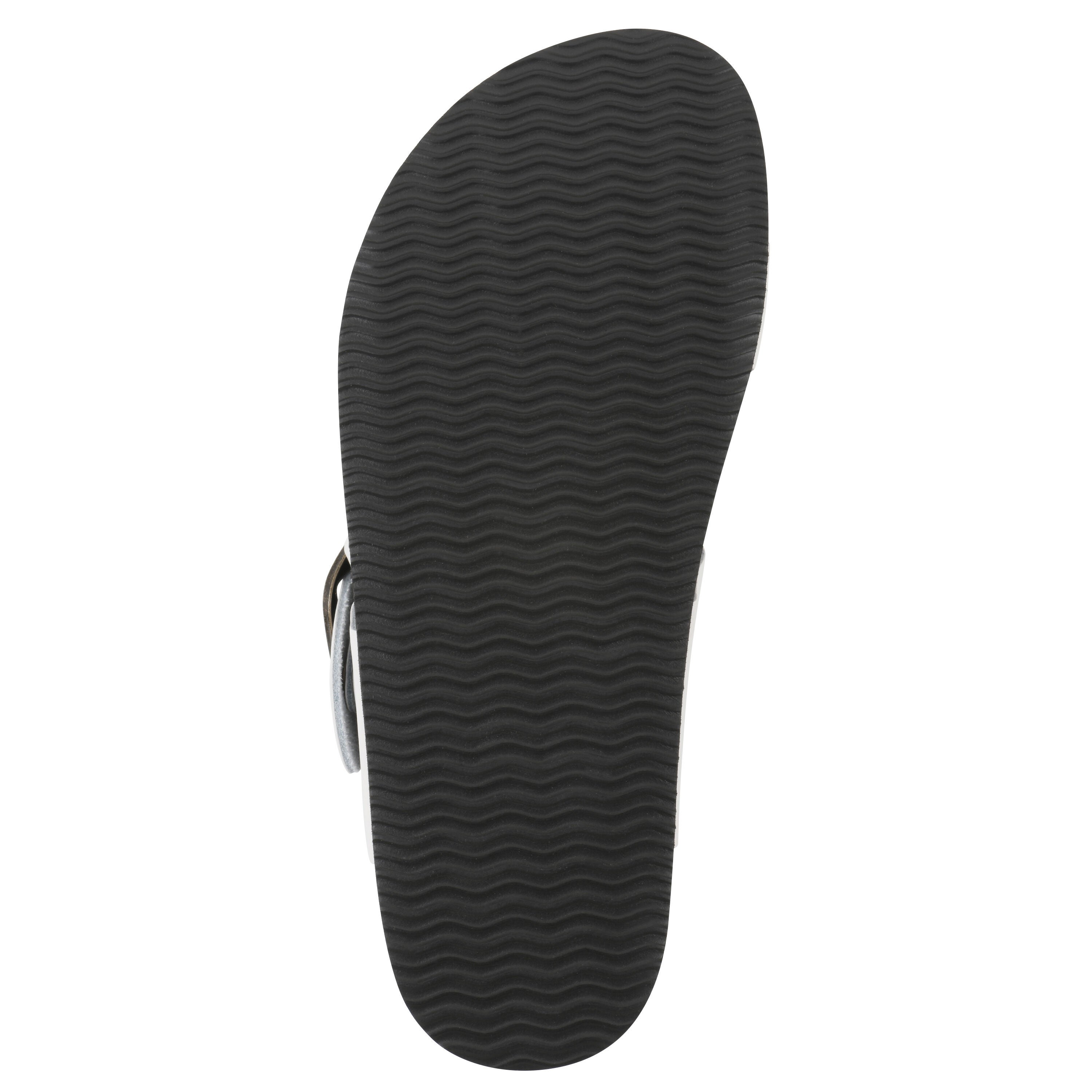 Harleta Footbeds Sandal, WHITE LEATHER, alternate image number 5